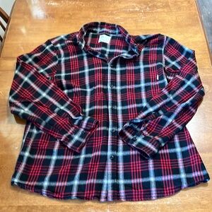 NWOT • Tilley Casual Flannel Button Down Long Sleeve Shirt